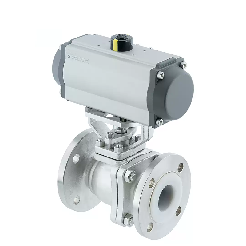 Fluorine Lined Stainless Steel Ball Valve